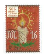 IJsland Mi. 1513 kerst, Postzegels en Munten, Postzegels | Europa | Scandinavië, Denemarken, Verzenden, Gestempeld