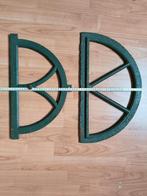 Stalramen stalraampjes gietijzer, Doe-het-zelf en Verbouw, Glas en Ramen, Minder dan 80 cm, Minder dan 80 cm, Overige typen, Ophalen of Verzenden