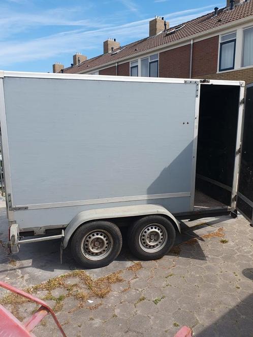 aanhangwagen aanhanger tandemasser, Auto diversen, Aanhangers en Bagagewagens, Zo goed als nieuw, Ophalen