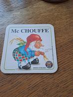 La Chouffe bier Mc viltje wit, Verzamelen, Biermerken, Ophalen of Verzenden, Zo goed als nieuw, Viltje(s), Overige merken