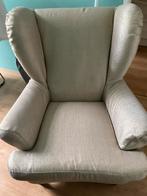 Italiaanse Saba Fauteuil - Goudkleurig en in goede staat, Huis en Inrichting, Ophalen of Verzenden, Gebruikt, Stof, Italiaans