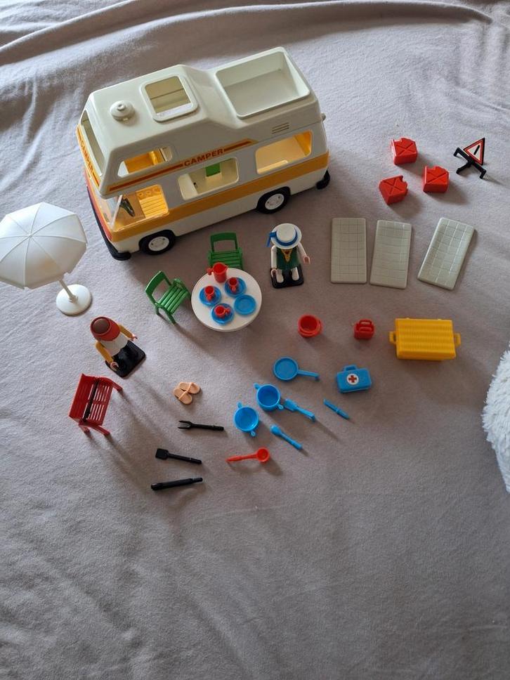 Leuke vintage set Playmobil Camper 3258 uit 1979.
Super leuk, Kinderen en Baby's, Speelgoed | Playmobil, Zo goed als nieuw, Complete set