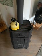 Hout kachel, Huis en Inrichting, Kachels, Ophalen, Gebruikt, Houtkachel, Vrijstaand
