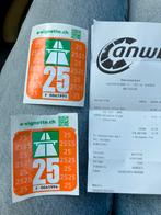 Vignet voor Zwitserland, Tickets en Kaartjes