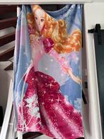 Fleece Barbie dekentje 150x200 cm, Gebruikt, Ophalen of Verzenden