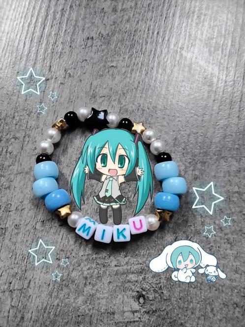 Hatsune Miku kandi Bracelet, Sieraden, Tassen en Uiterlijk, Armbanden, Zo goed als nieuw, Ophalen of Verzenden
