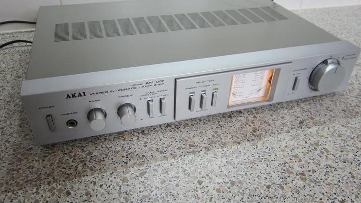Akai AM-U01, Audio, Tv en Foto, Versterkers en Receivers, Gebruikt, Stereo, Minder dan 60 watt, Overige merken, Ophalen of Verzenden