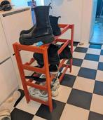 Schoenenrek / wijnrek oranje, Huis en Inrichting, Ophalen, Gebruikt