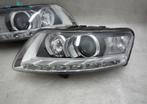 Audi A6 C6 facelift Bi Xenon koplamp koplampen links rechts, Ophalen, Gebruikt, -, -