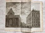 Gezigt op het stadhuis, Paulus van Liender, 1766, 36x26cm., Ophalen of Verzenden