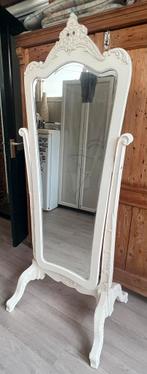 Brocante spiegel, Ophalen, Rechthoekig, 50 tot 100 cm, 150 tot 200 cm