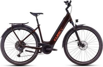 CUBE TOURING HYBRID PRO 625 Lageinstap Cinnamon/orange EE54  beschikbaar voor biedingen