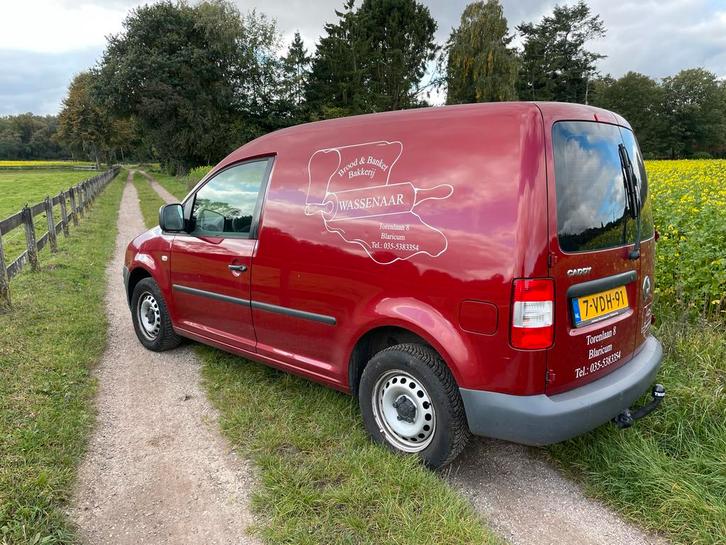 Volkswagen Caddy 1.9 TDI 77KW Bestel 2009 met airco, Auto's, Bestelauto's, Particulier, Volkswagen, Diesel, Handgeschakeld, Origineel Nederlands