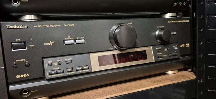 Technics SA-DX850 AV Control Receiver, Audio, Tv en Foto, Versterkers en Receivers, Zo goed als nieuw, 5.1, 60 tot 120 watt, Overige merken