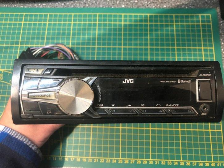 Autoradio JVC KD-R851BT met USB en Bluetooth, Auto diversen, Autoradio's, Ophalen of Verzenden