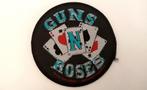 Guns N' Roses vrij zeldzame 1992 aces playing cards patch 72, Verzenden, Nieuw, Kleding
