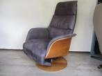 NIEUWSTAAT Hjort Knudsen design relax fauteuil elektr. verst, Ophalen of Verzenden, Zo goed als nieuw, Metaal