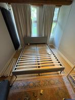 Bedframe SLATTUM IKEA 144/206 (grijs), Ophalen, Ikea, Wit, Tweepersoons
