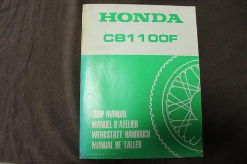 Honda CB1100F 1983 motorcycle shop manual handbuch CB 1100 F, Motoren, Handleidingen en Instructieboekjes, Honda, Ophalen of Verzenden