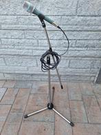 microfoon met standaard, Muziek en Instrumenten, Microfoons, Ophalen of Verzenden, Zo goed als nieuw, Zangmicrofoon