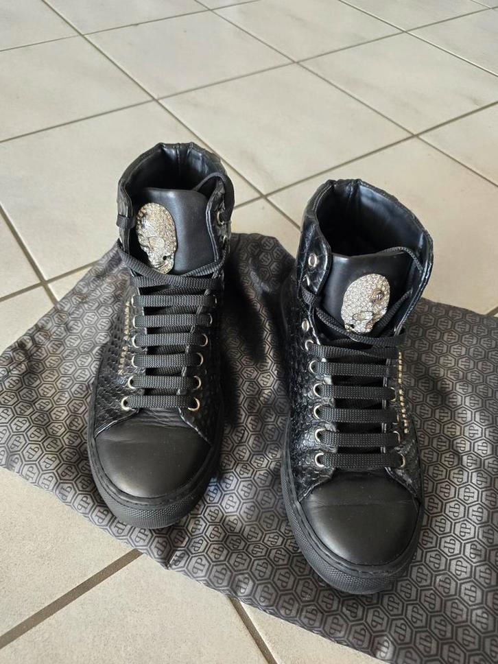 Philipp Plein sneakers maat 38, Kleding | Dames, Schoenen, Zo goed als nieuw, Sneakers of Gympen, Zwart, Ophalen of Verzenden