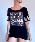 MARCCAIN Trui , Maat 40 - 42 , CASHMERE , ZIJDE, Verzenden, Zo goed als nieuw, Maat 42/44 (L), Zwart