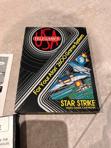 Atari 2600 spel Star Strike beschikbaar voor biedingen
