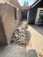 Gratis klinkers 12m2, Ophalen of Verzenden, Beton, Klinkers