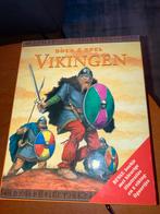 Boek & Spel: Vikingen - Compleet met Figuren!, Een of twee spelers, Ophalen of Verzenden, Zo goed als nieuw, Reisspel