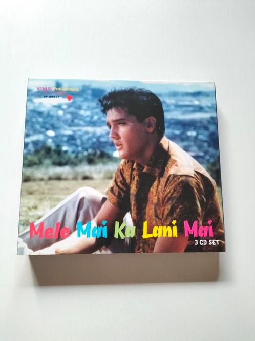 Elvis Presley 3-cd digipack "Mele Mai Ka Lani Mai" outtakes, Cd's en Dvd's, Cd's | Filmmuziek en Soundtracks, Zo goed als nieuw