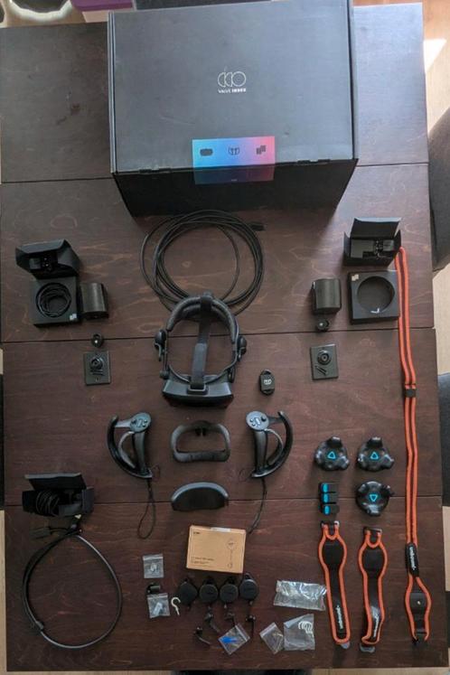 Valve Index VR set (met fullbody tracking), Spelcomputers en Games, Virtual Reality, Gebruikt, Pc, VR-bril, Ophalen