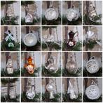 Oude kerstballen koffiekan vogel huisje viool engel molen, Ophalen of Verzenden, N, N, N