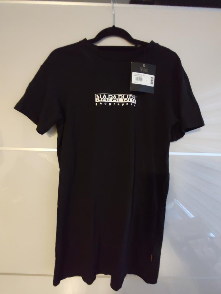 Zwart Napapijri dames jurkje  - Maat S nieuw nooit gedragen, Ophalen of Verzenden, Nieuw, Zwart, Boven de knie