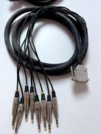 DB25 - Jack kabel (6x), Ophalen of Verzenden, Zo goed als nieuw, 5 tot 10 meter, Overige kabels