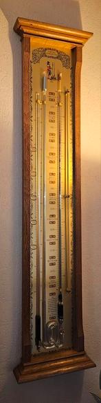 Contrabarometer - Weerstation, ouderwets, vintage, Ophalen, Gebruikt, Weerstation