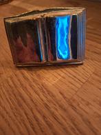 Vintage Metalen boekstandaard, Ophalen, Gebruikt, Metaal, Grijs