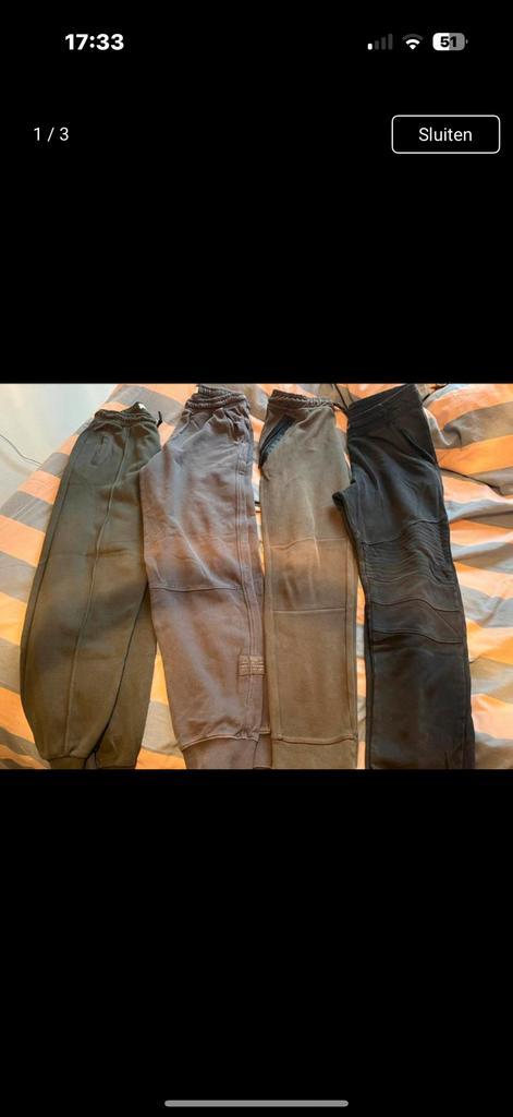 4 broeken jingen maat 158 164, Kinderen en Baby's, Kinderkleding | Maat 164, Zo goed als nieuw, Jongen, Broek, Ophalen of Verzenden