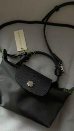 Longchamp Le Pliage mini inclusief schouderband!, Sieraden, Tassen en Uiterlijk, Verzenden, Nieuw, Zwart, Handtas