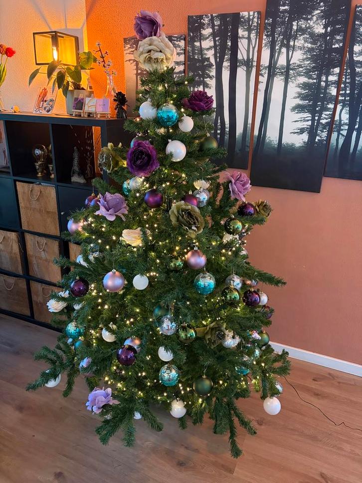 Kunst kerstboom 185 cm, Diversen, Kerst, Gebruikt, Ophalen