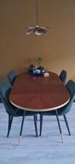 Eettafel ovaal Fonq, Huis en Inrichting, Tafels | Eettafels, Ophalen, 100 tot 150 cm, 200 cm of meer, Zo goed als nieuw