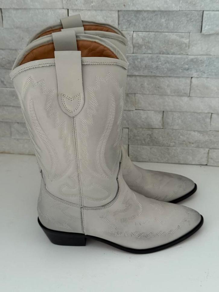 Toral Elisio cowboylaarzen, Kleding | Dames, Schoenen, Nieuw, Hoge laarzen, Grijs, Ophalen of Verzenden