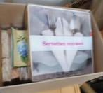 Servetten vouwen _ hobby _ partij (3 dozen), Ophalen of Verzenden, Zo goed als nieuw, Materiaal
