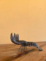 Prachtige bronzen Kreeft Lobster, Art & Design Astrologie, Ophalen of Verzenden, Zo goed als nieuw, Paard, Beeldje of Figuurtje