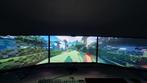 Triple Monitor Setup - 3x MSI Optix G273QF + Beugel, MSI, IPS, In hoogte verstelbaar, Zo goed als nieuw