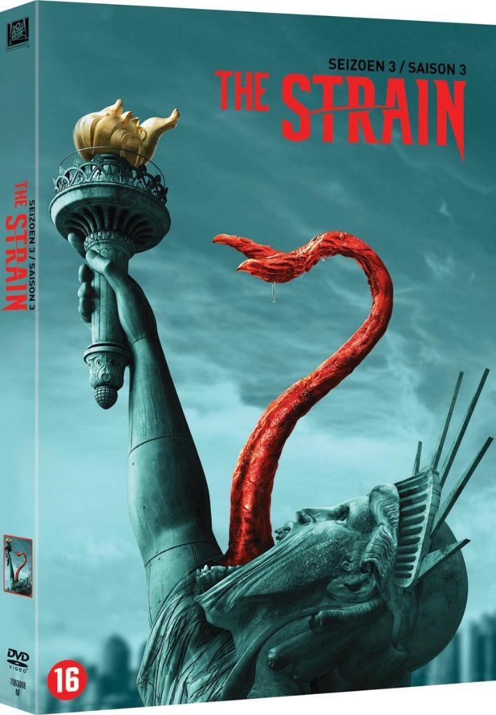 Strain - Seizoen 3 (DVD) TOPPER !!!, Cd's en Dvd's, Dvd's | Science Fiction en Fantasy, Zo goed als nieuw, Fantasy, Vanaf 16 jaar