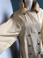 Edited trenchcoat beige lichtgeel 38 ruimvallend, Maat 38/40 (M), Beige, Ophalen of Verzenden, Zo goed als nieuw