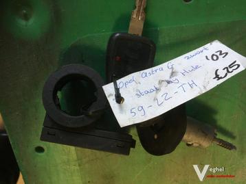 Opel Astra G 2003 contactslot met sleutel beschikbaar voor biedingen