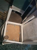 6 eetkamerstoelen 4 + 2 dezelfde, Ophalen, Overige materialen, Gebruikt, Wit