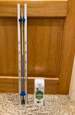 Nieuw - Retro lange aluminium designthermometer, Ophalen of Verzenden, Nieuw, Binnenthermometer