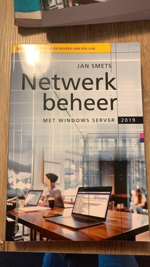 Jan Smets - deel 1 Inrichting en beheer op een LAN, Boeken, Schoolboeken, Zo goed als nieuw, Informatica en Computer, Ophalen of Verzenden